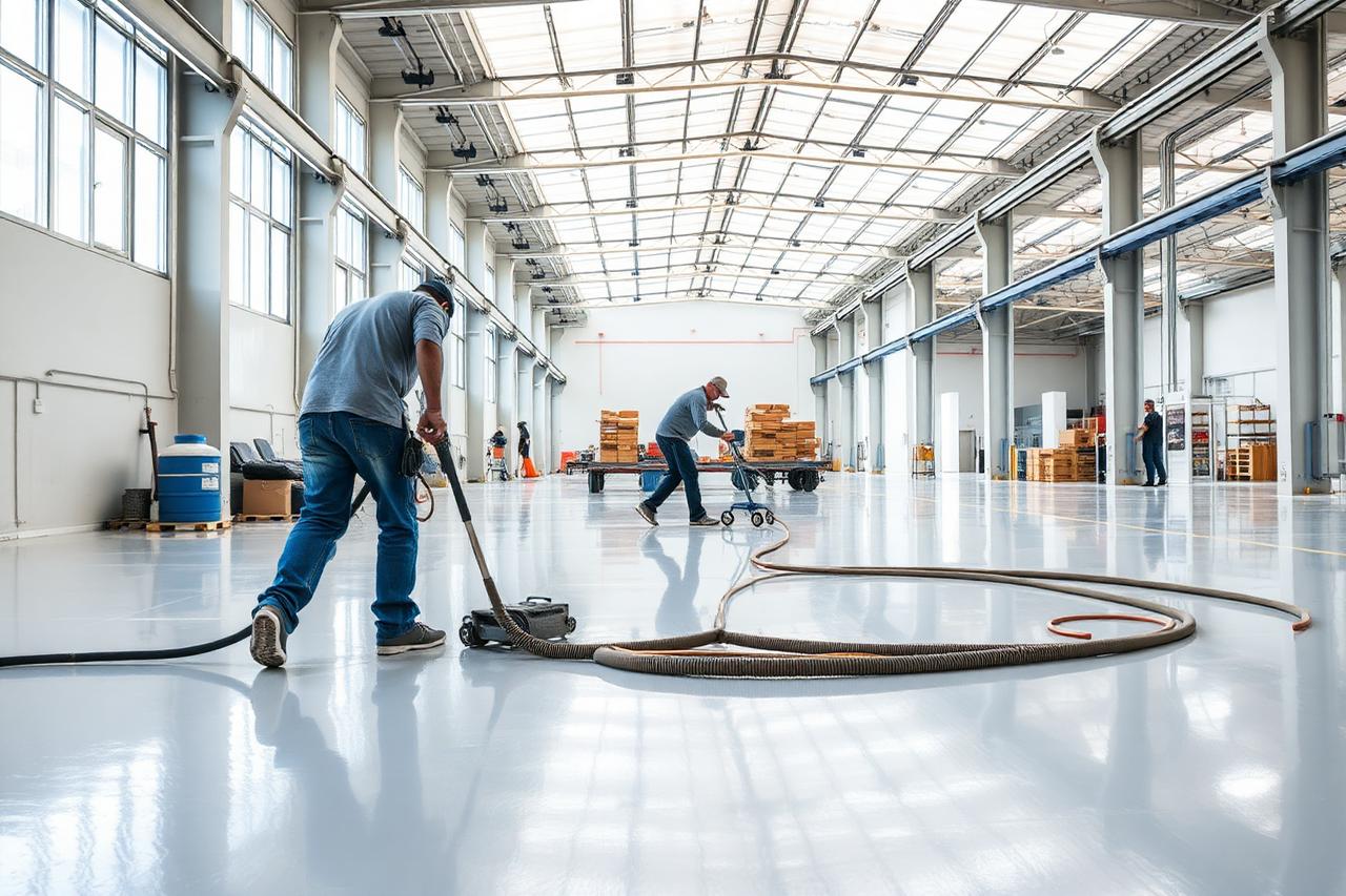 Commercial Coatings work by BCC